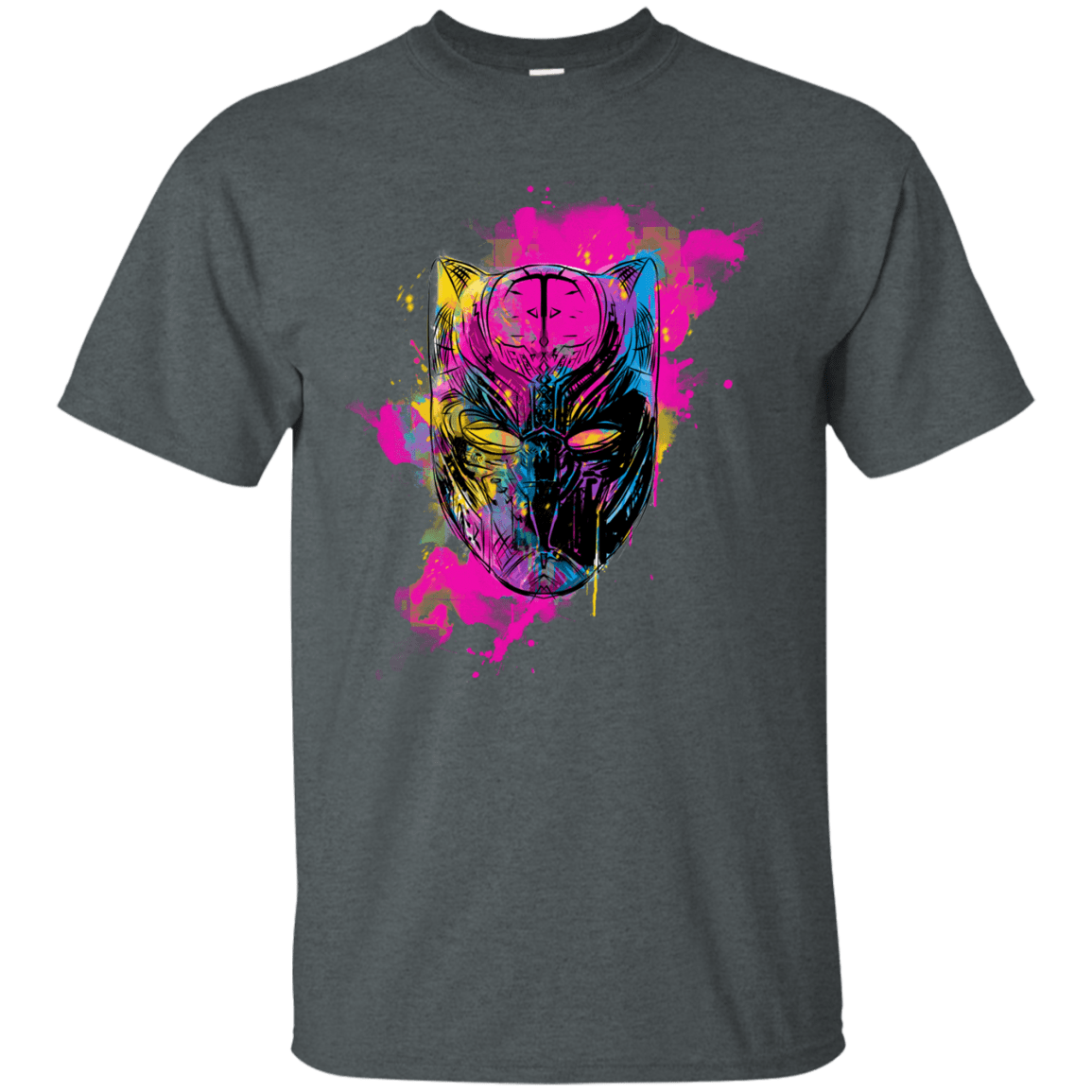 T-Shirts Dark Heather / S Graffiti Panther T-Shirt