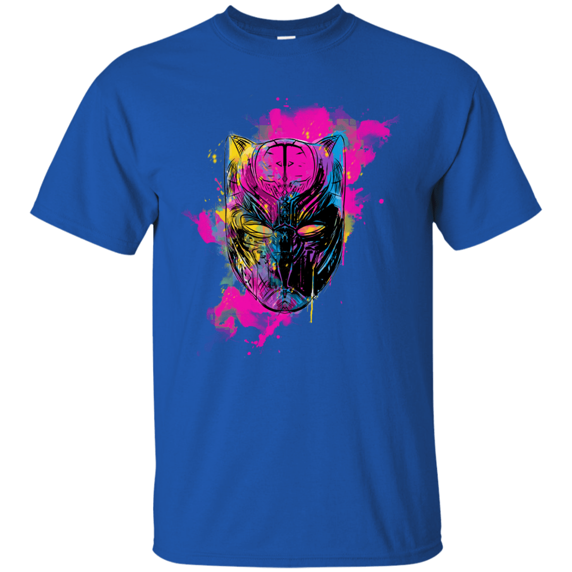 T-Shirts Royal / S Graffiti Panther T-Shirt