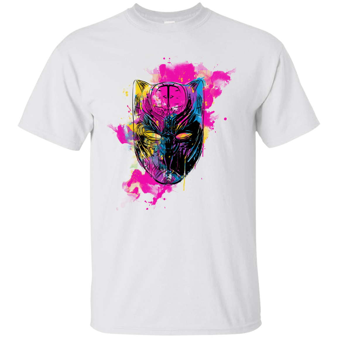 T-Shirts White / S Graffiti Panther T-Shirt