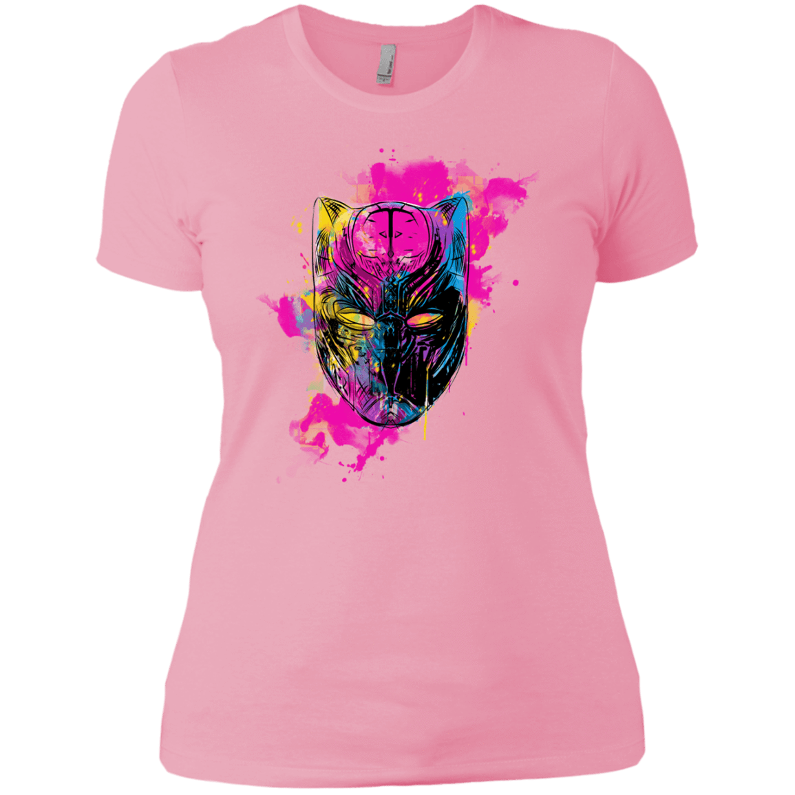 T-Shirts Light Pink / X-Small Graffiti Panther Women's Premium T-Shirt