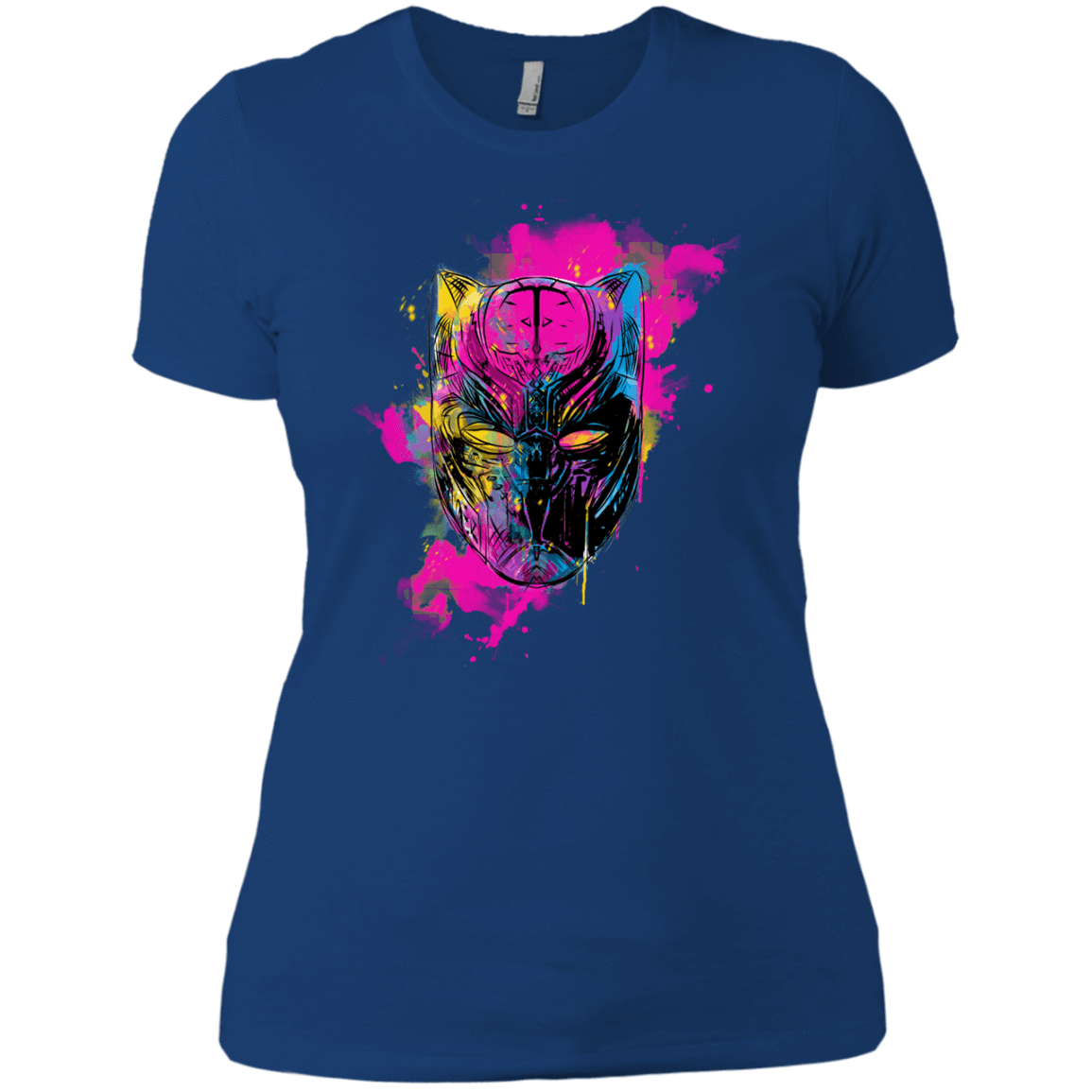 T-Shirts Royal / X-Small Graffiti Panther Women's Premium T-Shirt