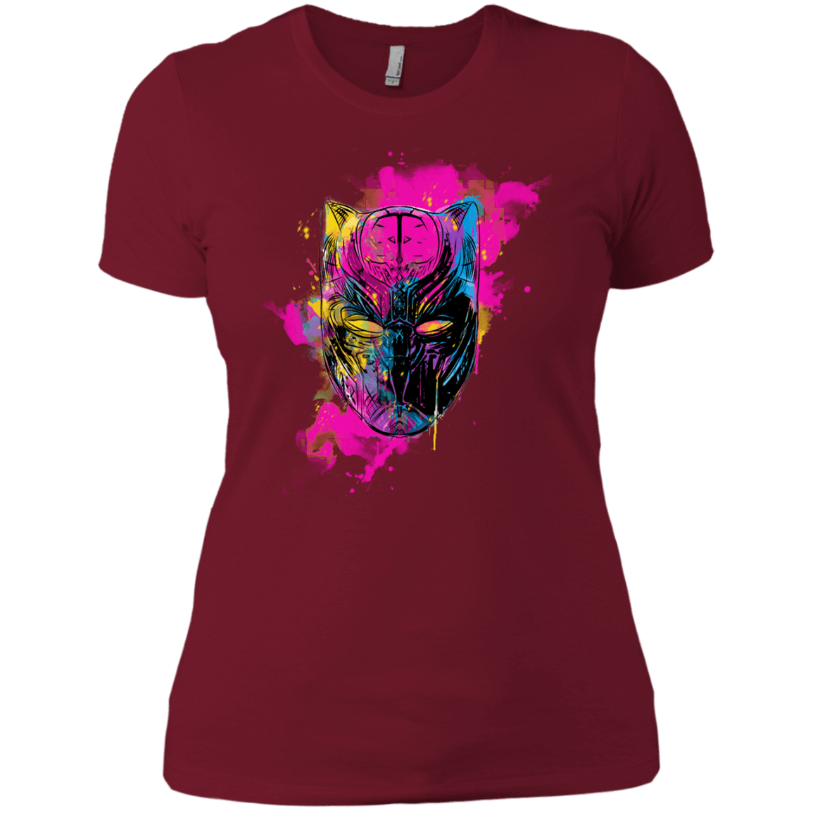 T-Shirts Scarlet / X-Small Graffiti Panther Women's Premium T-Shirt