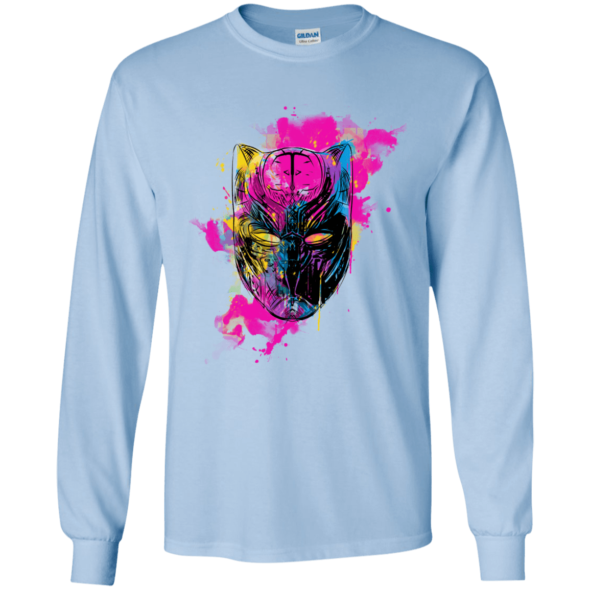 Graffiti Panther Youth Long Sleeve T-Shirt