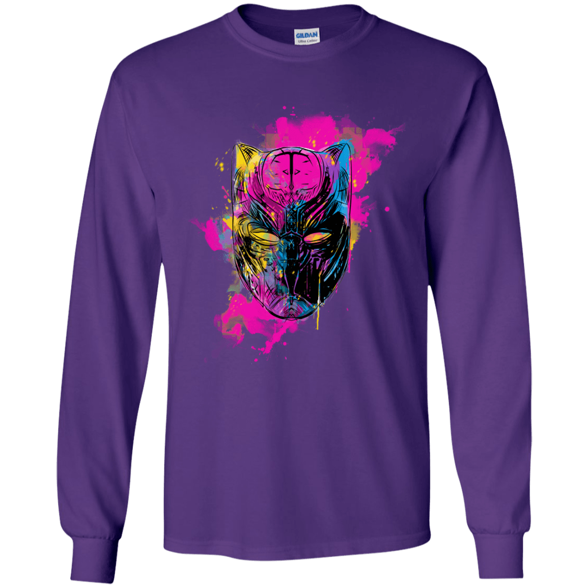Graffiti Panther Youth Long Sleeve T-Shirt