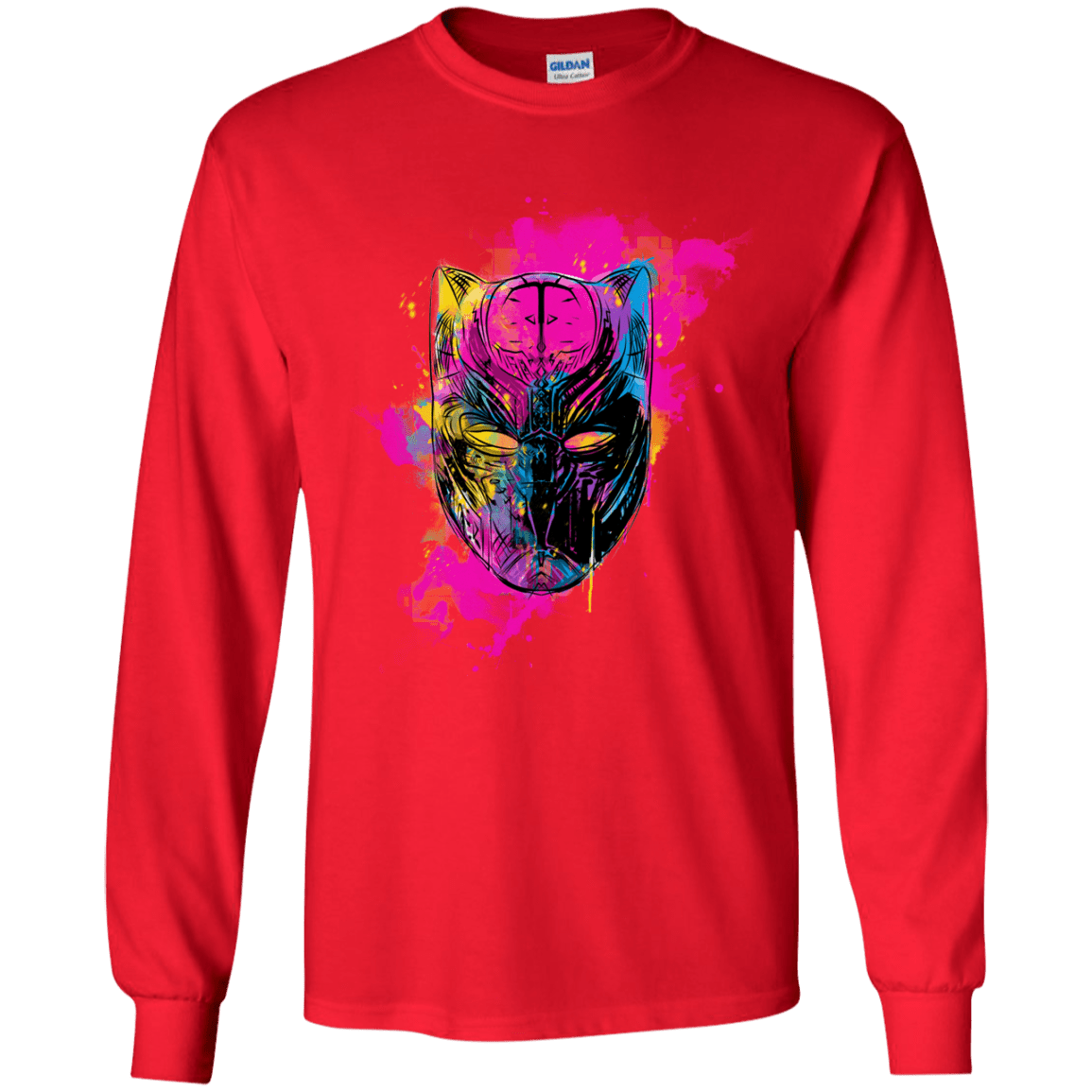 Graffiti Panther Youth Long Sleeve T-Shirt