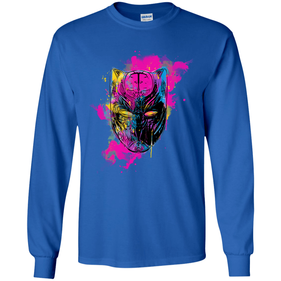 Graffiti Panther Youth Long Sleeve T-Shirt