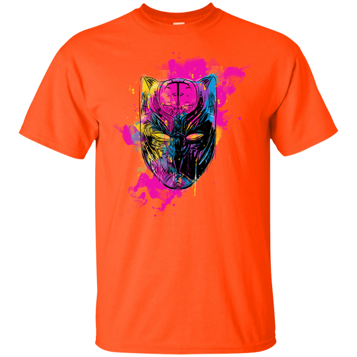 T-Shirts Orange / YXS Graffiti Panther Youth T-Shirt