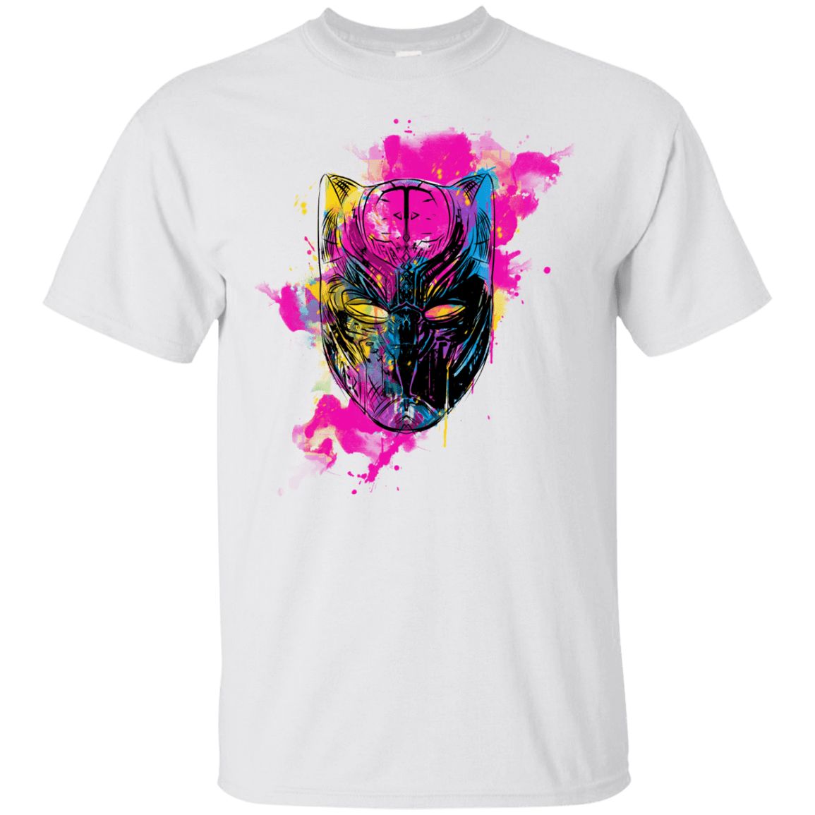 T-Shirts White / YXS Graffiti Panther Youth T-Shirt