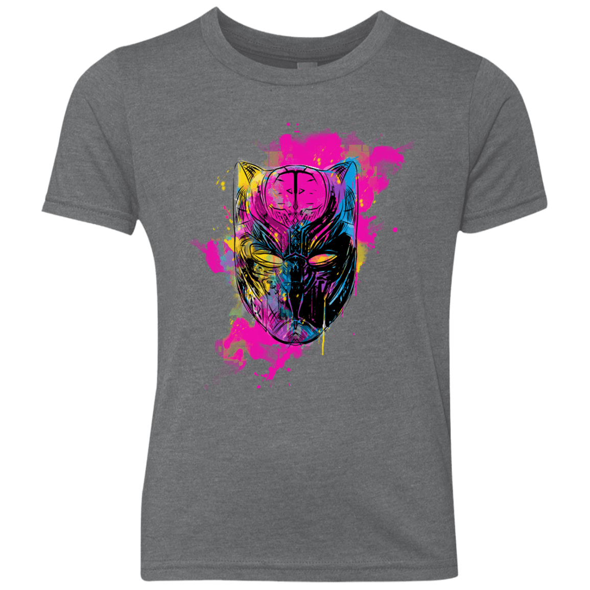 Graffiti Panther Youth Triblend T-Shirt