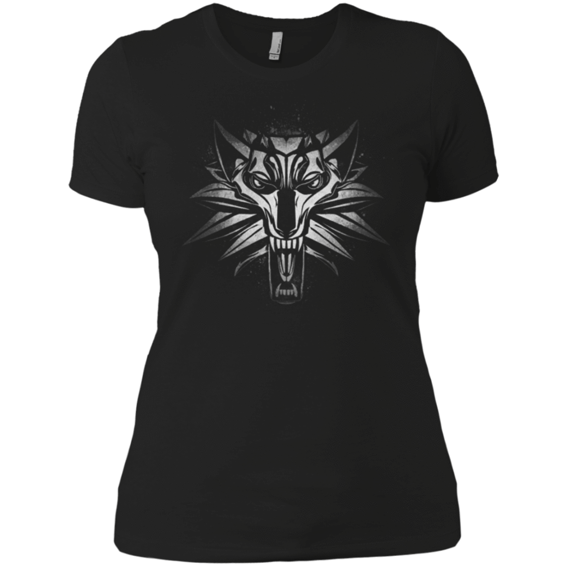 T-Shirts Black / X-Small Graffiti White Wolf Women's Premium T-Shirt