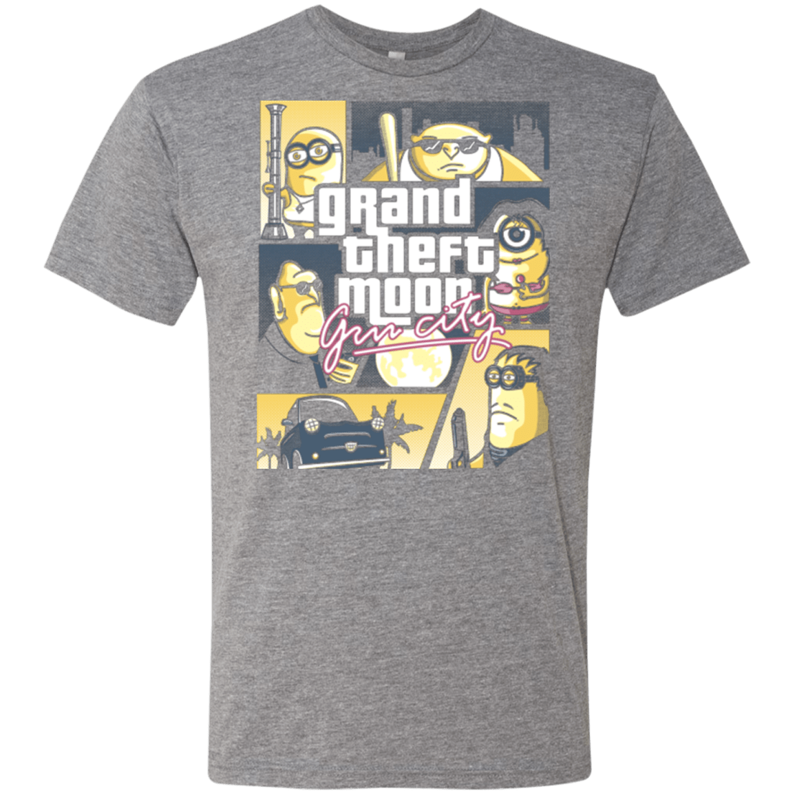 Grand theft moon Men's Triblend T-Shirt