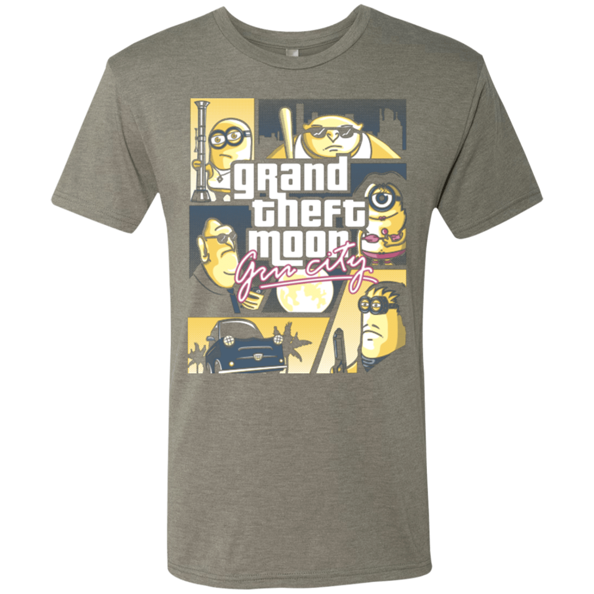 Grand theft moon Men's Triblend T-Shirt
