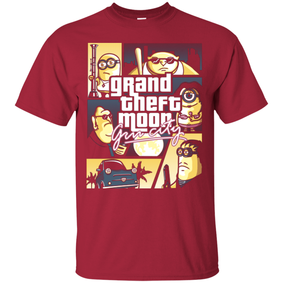T-Shirts Cardinal / Small Grand theft moon T-Shirt