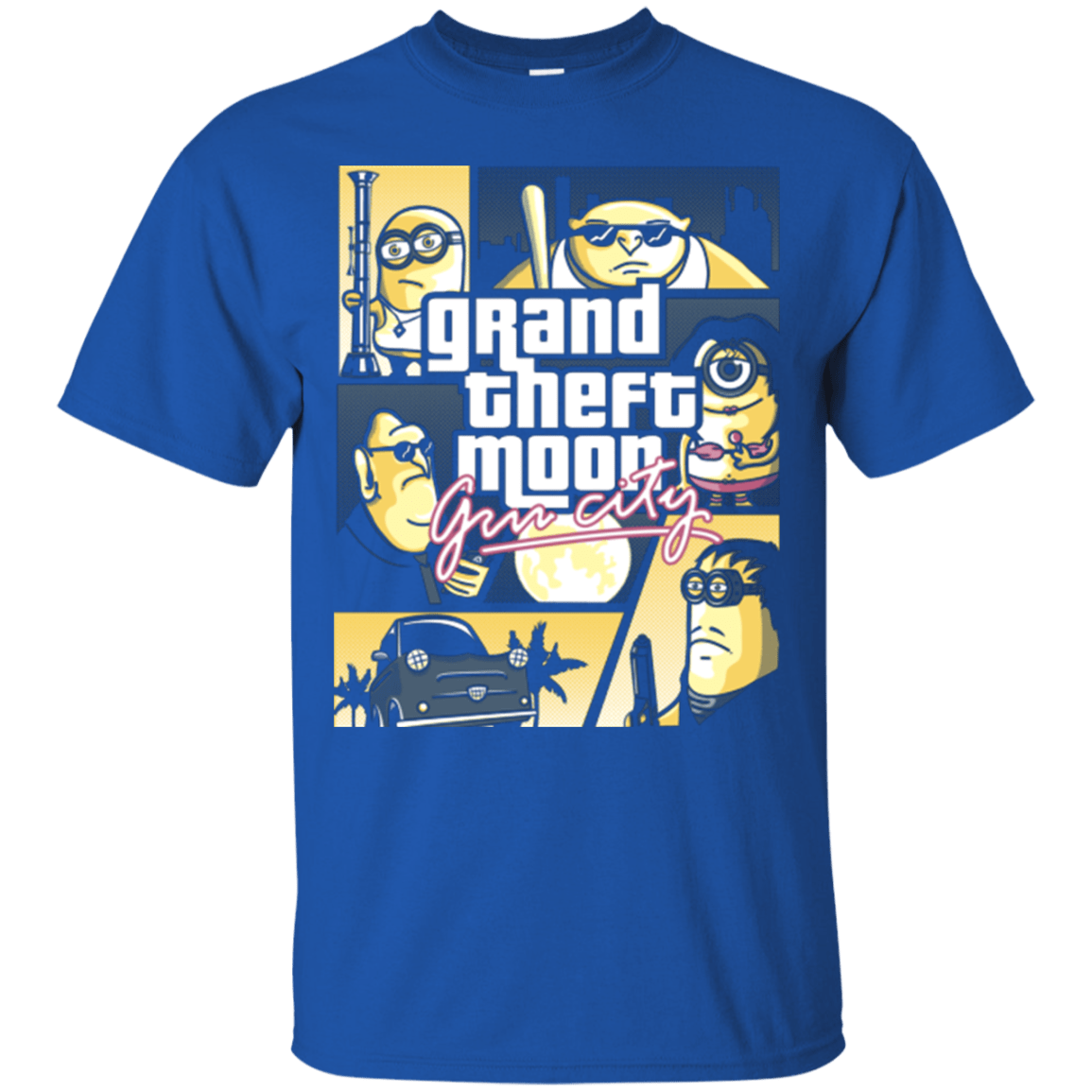 T-Shirts Royal / Small Grand theft moon T-Shirt