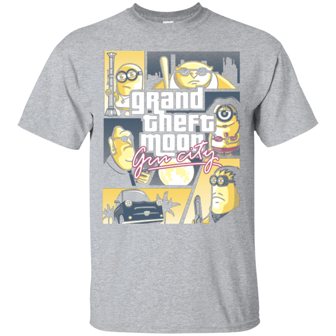 T-Shirts Sport Grey / Small Grand theft moon T-Shirt