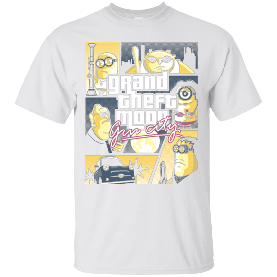 T-Shirts White / Small Grand theft moon T-Shirt