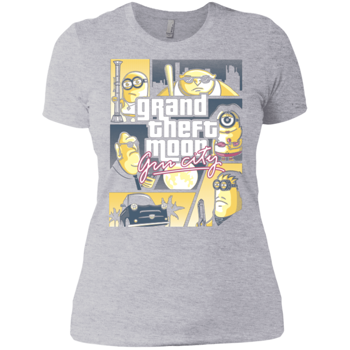 T-Shirts Heather Grey / X-Small Grand theft moon Women's Premium T-Shirt