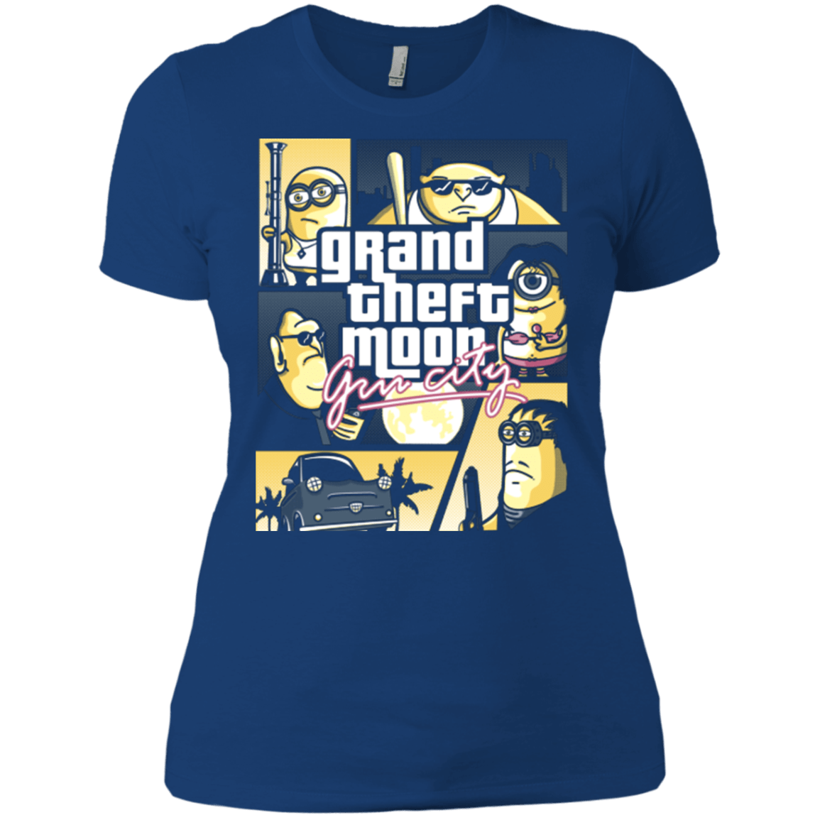 T-Shirts Royal / X-Small Grand theft moon Women's Premium T-Shirt