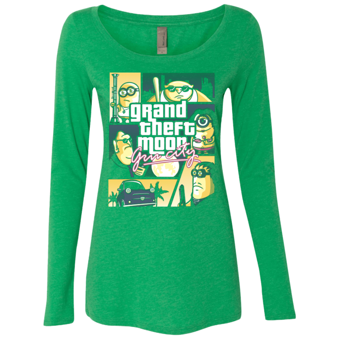 Grand theft moon Women's Triblend Long Sleeve Shirt