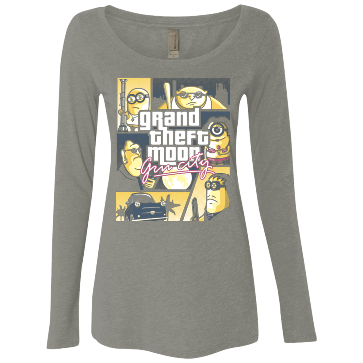 Grand theft moon Women's Triblend Long Sleeve Shirt