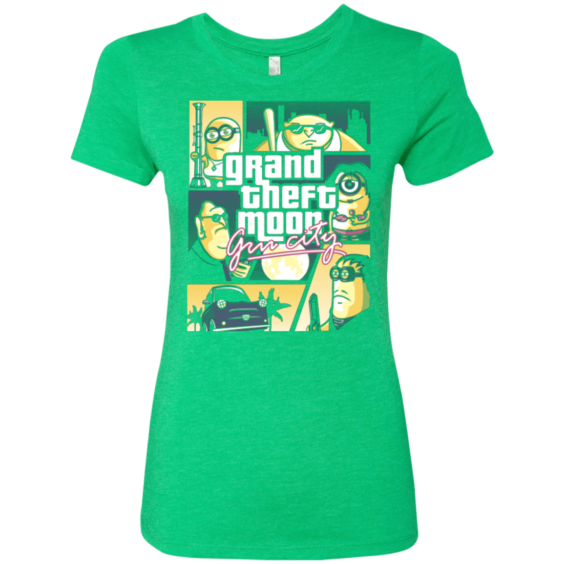 T-Shirts Envy / Small Grand theft moon Women's Triblend T-Shirt