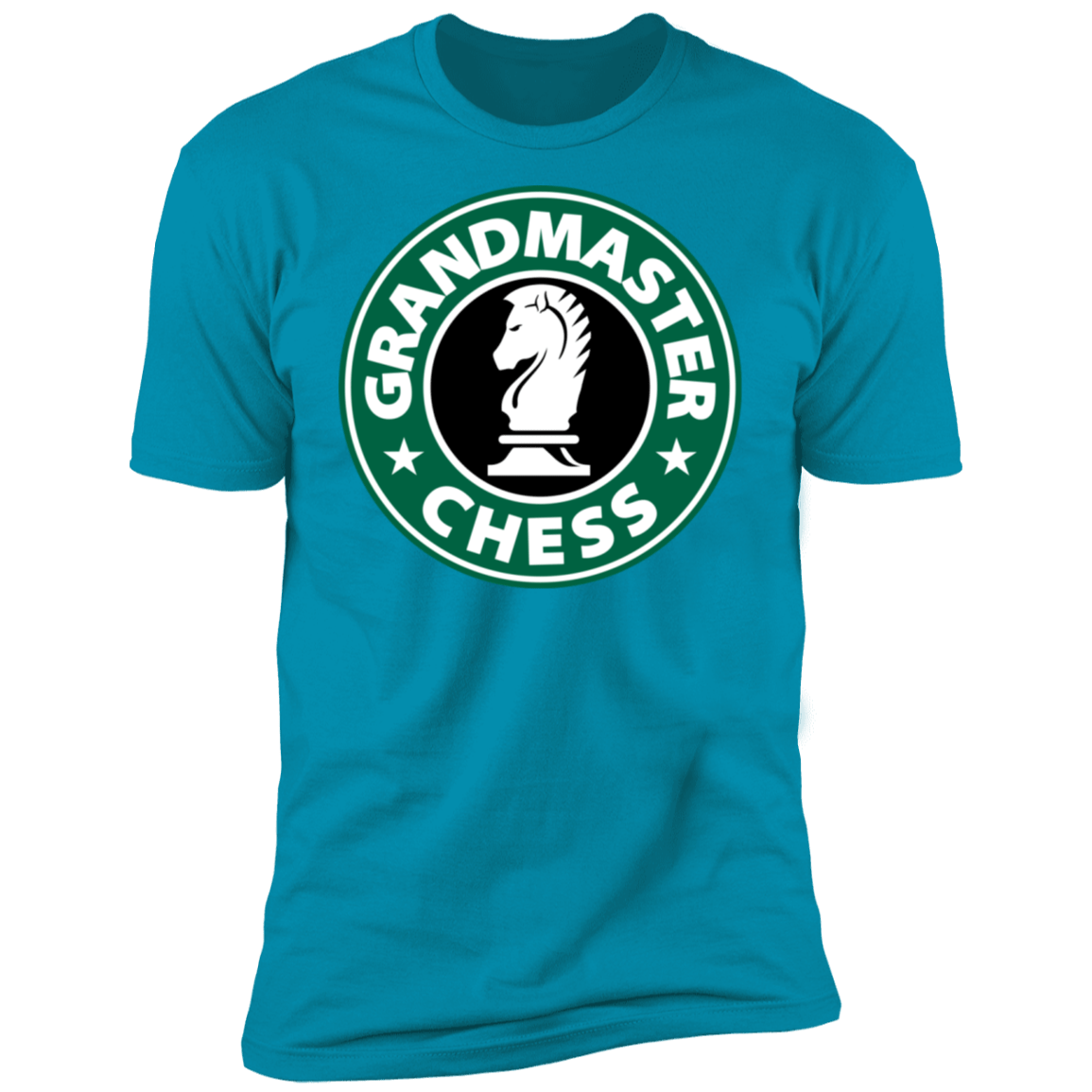 T-Shirts Turquoise / S Grandmaster Chess Men's Premium T-Shirt