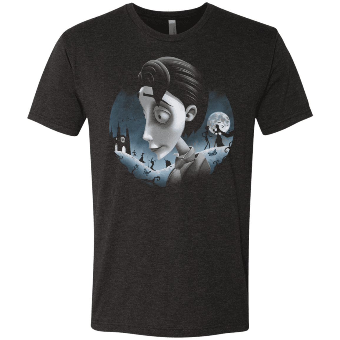 T-Shirts Vintage Black / S Grave Wedding Men's Triblend T-Shirt