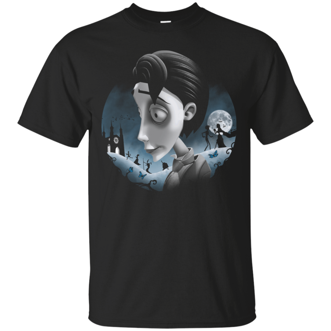 T-Shirts Black / S Grave Wedding T-Shirt