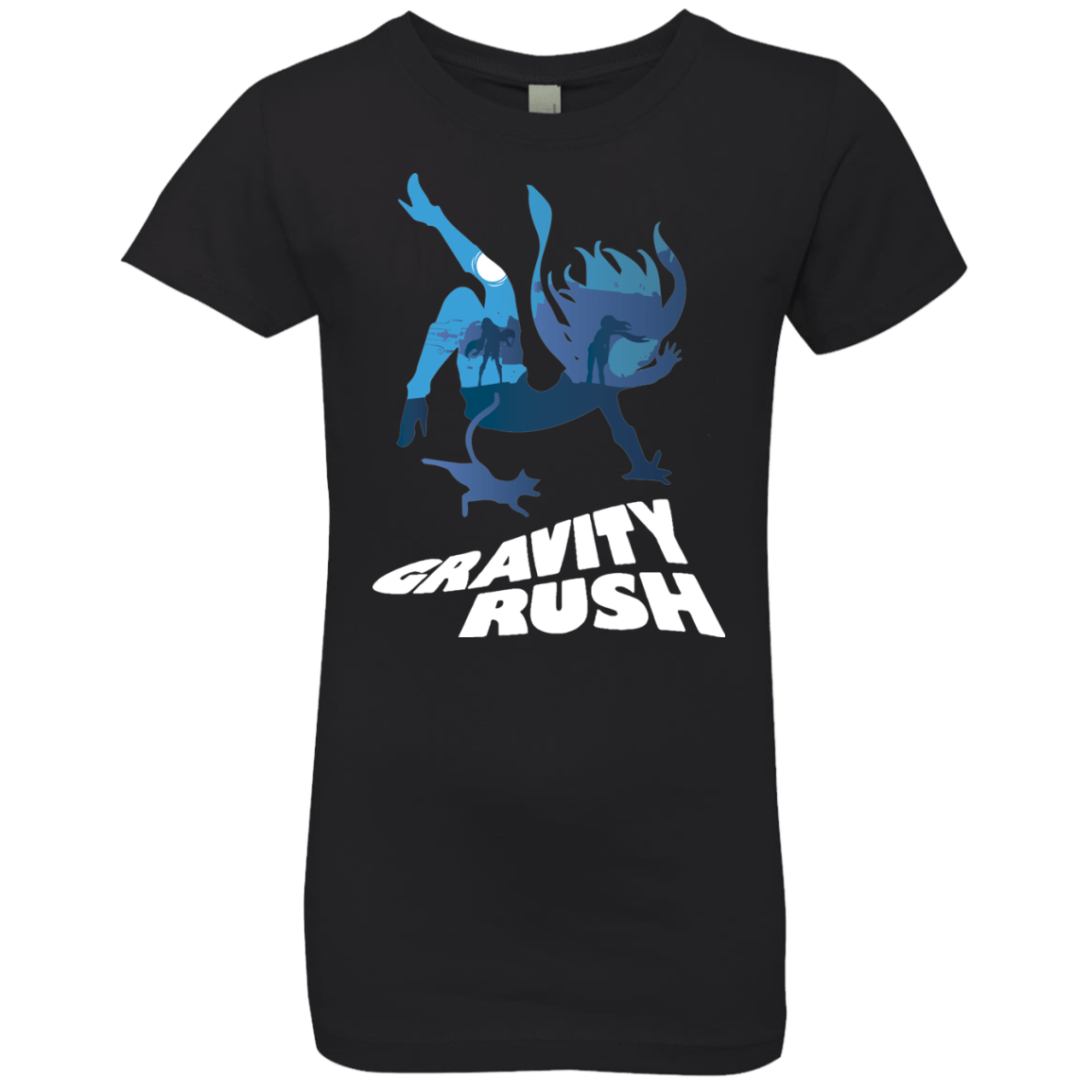 T-Shirts Black / YXS Gravity Rush Girls Premium T-Shirt
