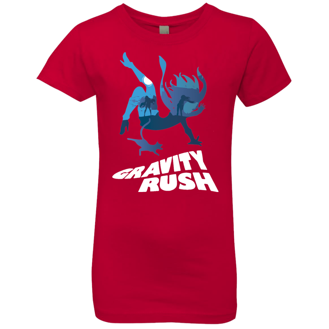 T-Shirts Red / YXS Gravity Rush Girls Premium T-Shirt