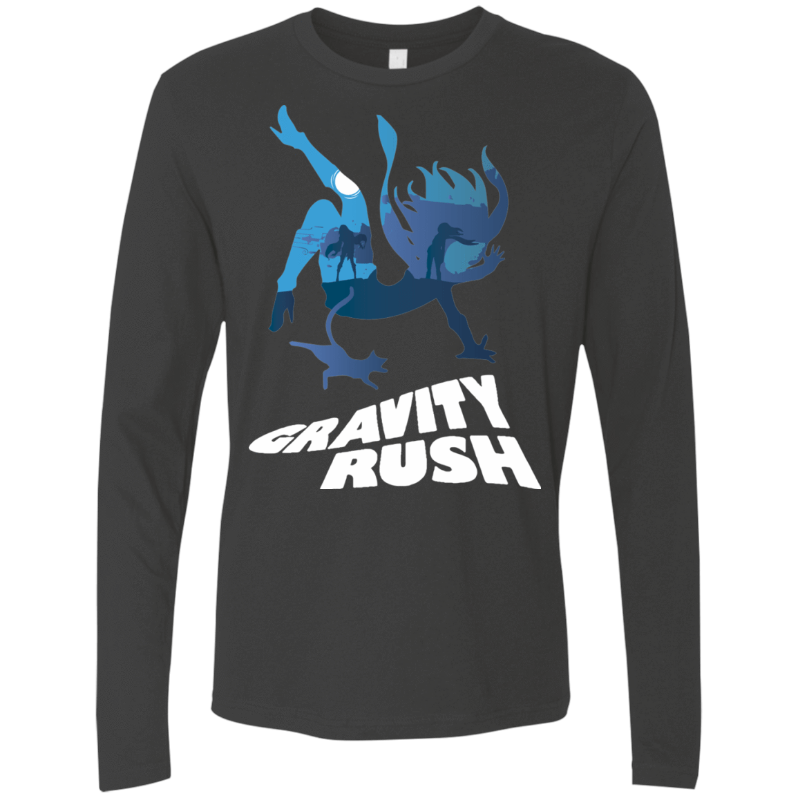 T-Shirts Heavy Metal / Small Gravity Rush Men's Premium Long Sleeve