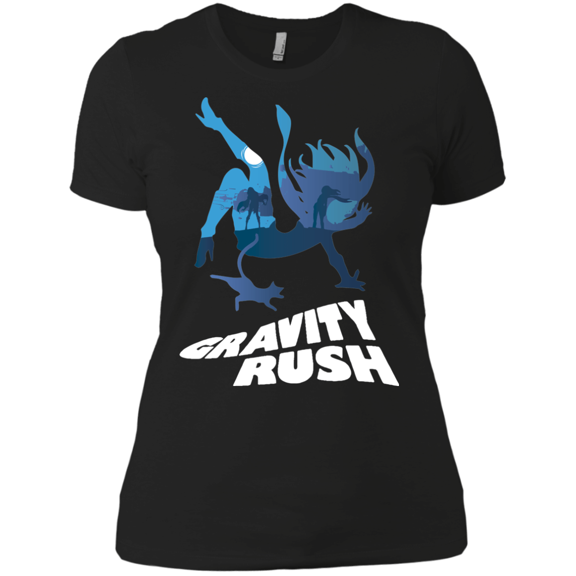 T-Shirts Black / X-Small Gravity Rush Women's Premium T-Shirt