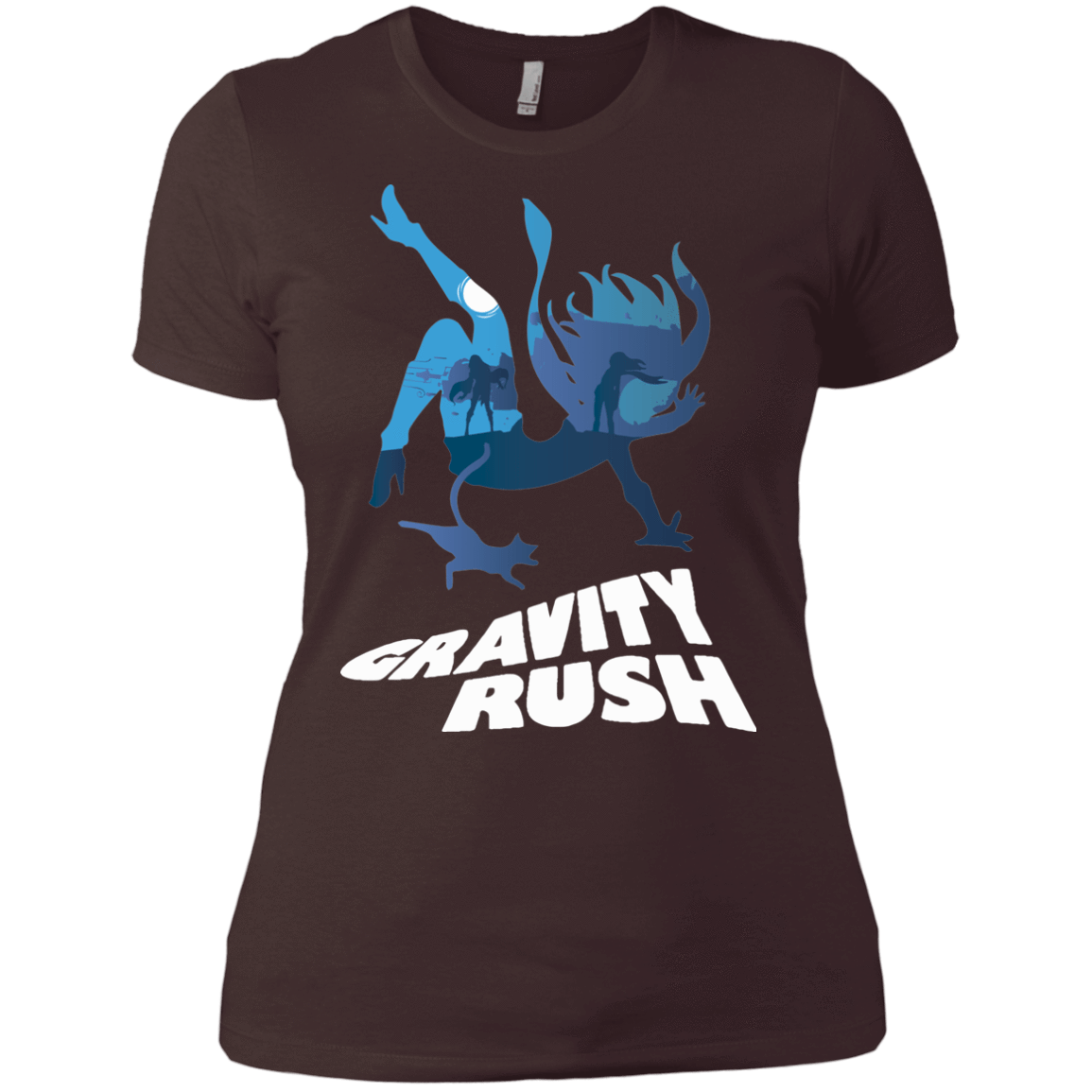 T-Shirts Dark Chocolate / X-Small Gravity Rush Women's Premium T-Shirt