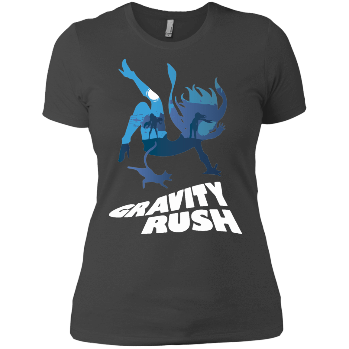 T-Shirts Heavy Metal / X-Small Gravity Rush Women's Premium T-Shirt