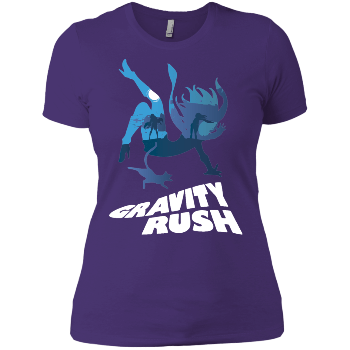 T-Shirts Purple / X-Small Gravity Rush Women's Premium T-Shirt