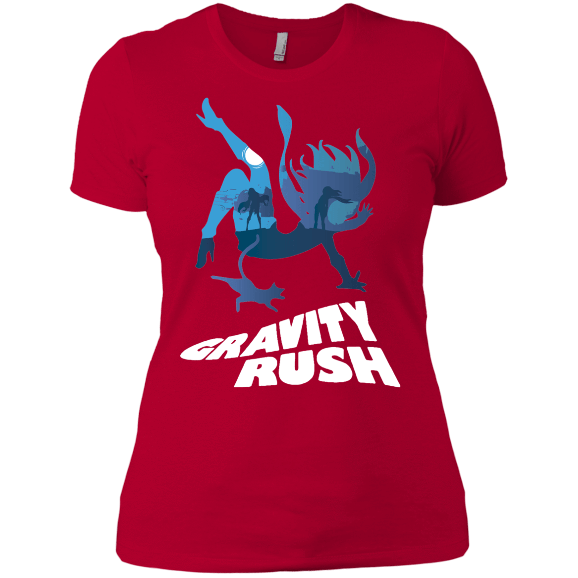 T-Shirts Red / X-Small Gravity Rush Women's Premium T-Shirt
