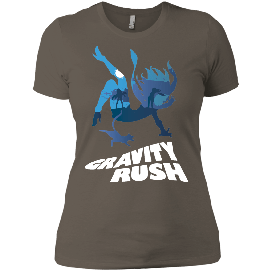 T-Shirts Warm Grey / X-Small Gravity Rush Women's Premium T-Shirt