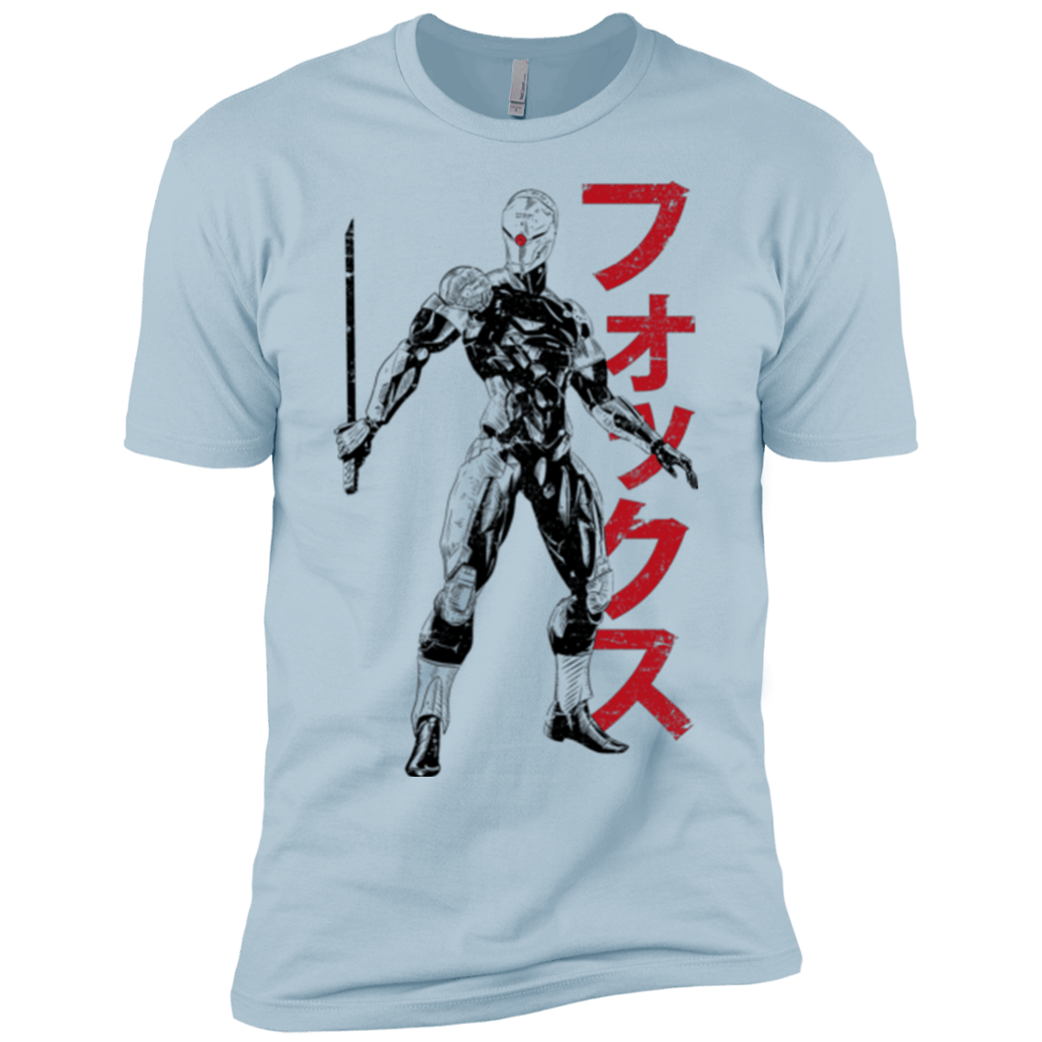 T-Shirts Light Blue / YXS Gray Fox Boys Premium T-Shirt