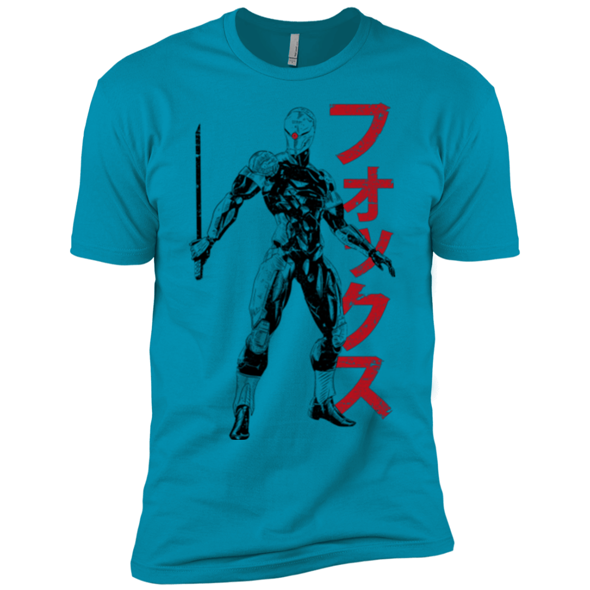 T-Shirts Turquoise / YXS Gray Fox Boys Premium T-Shirt