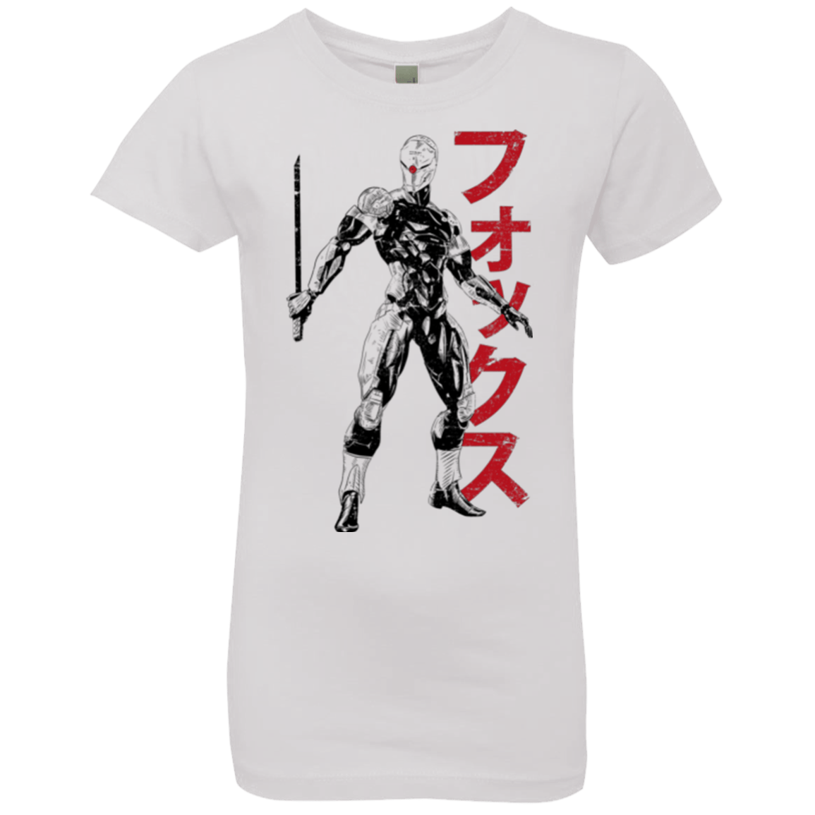 Gray Fox Girls Premium T-Shirt
