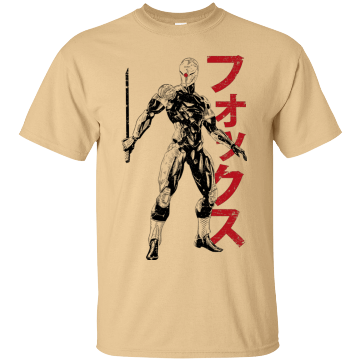 T-Shirts Vegas Gold / Small Gray Fox T-Shirt