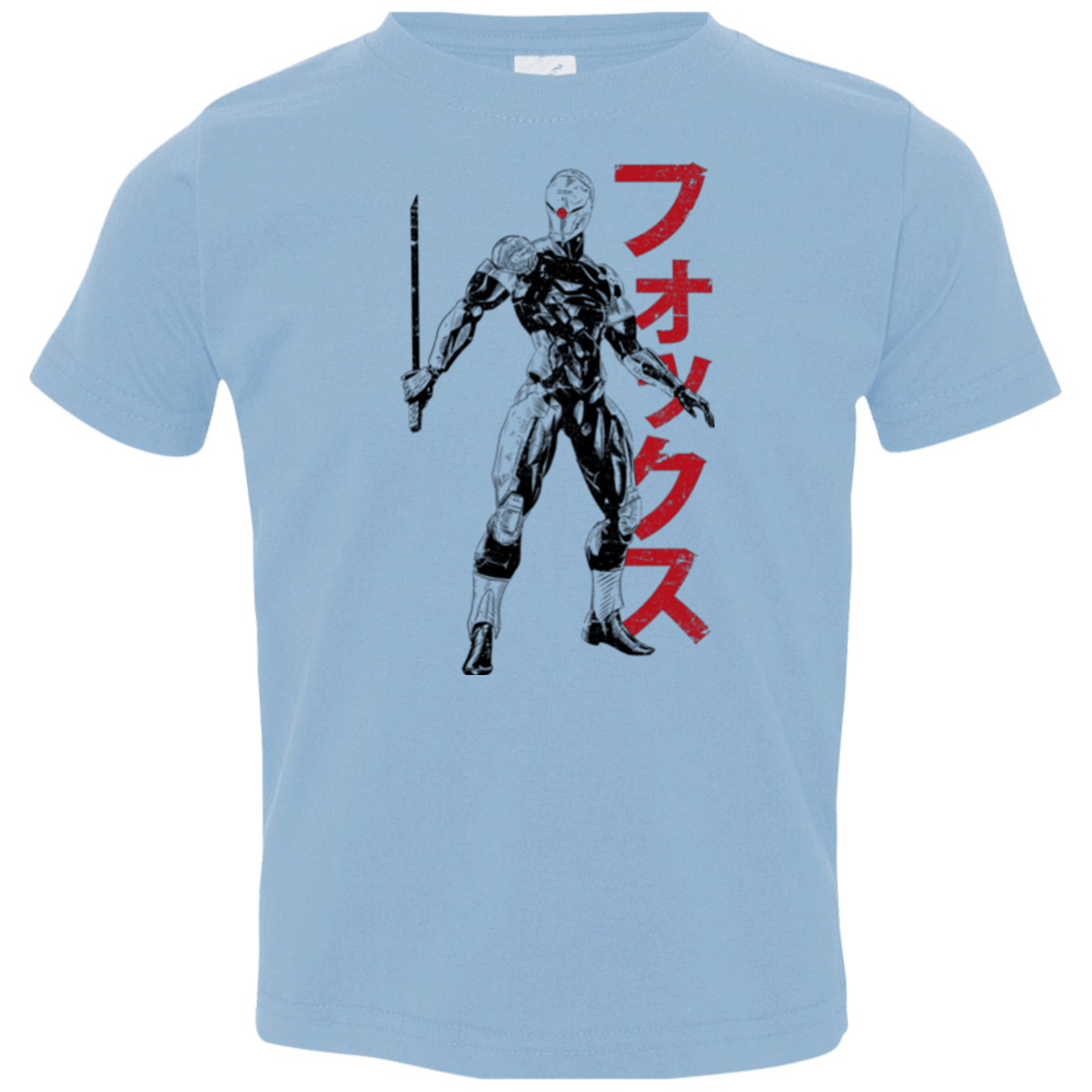 T-Shirts Light Blue / 2T Gray Fox Toddler Premium T-Shirt