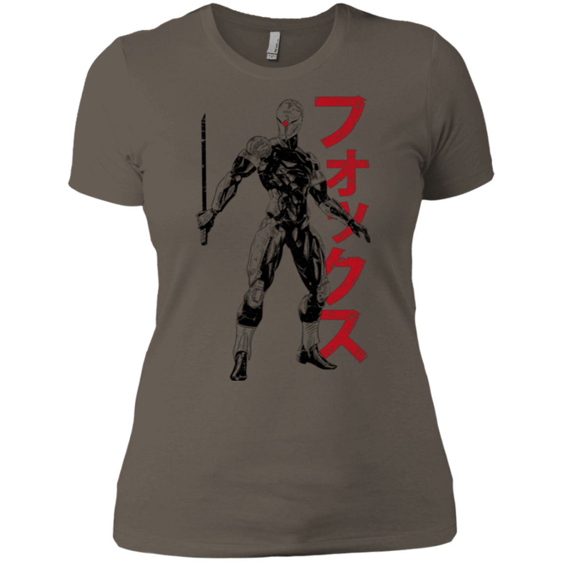 T-Shirts Warm Grey / X-Small Gray Fox Women's Premium T-Shirt