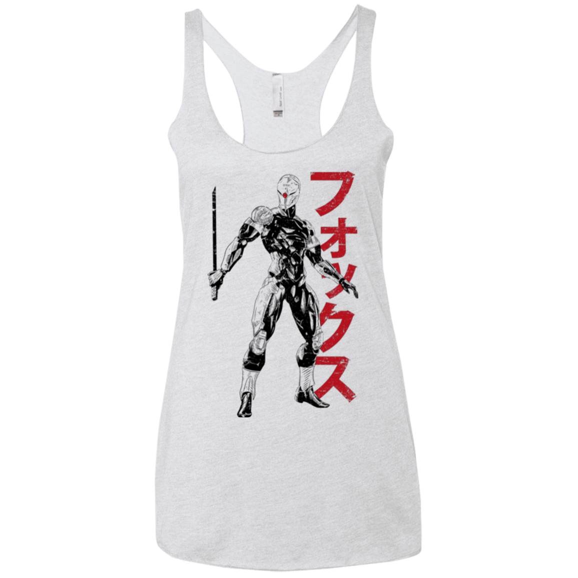 Gray Fox Women's Triblend Racerback Tank
