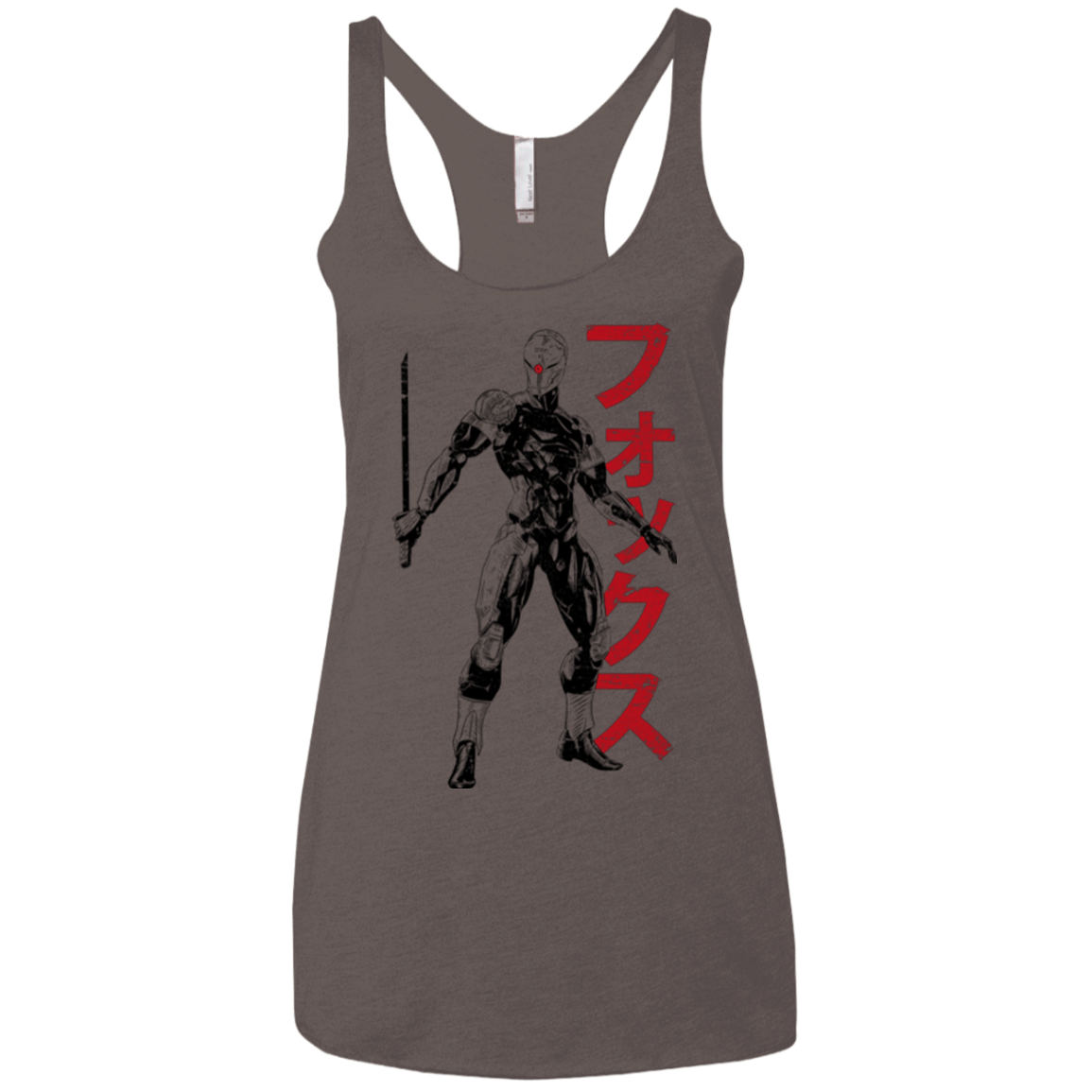 Gray Fox Women's Triblend Racerback Tank