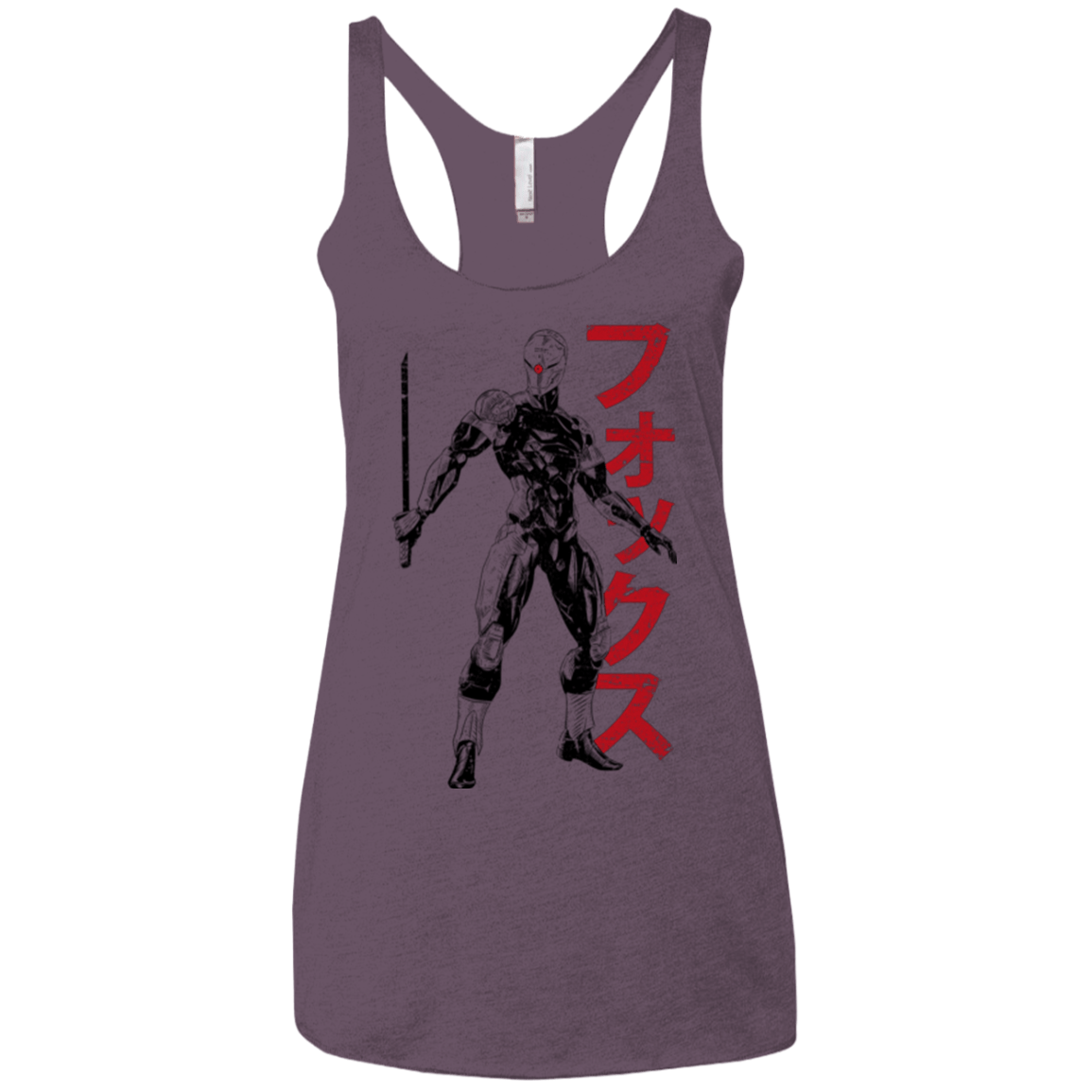 Gray Fox Women's Triblend Racerback Tank
