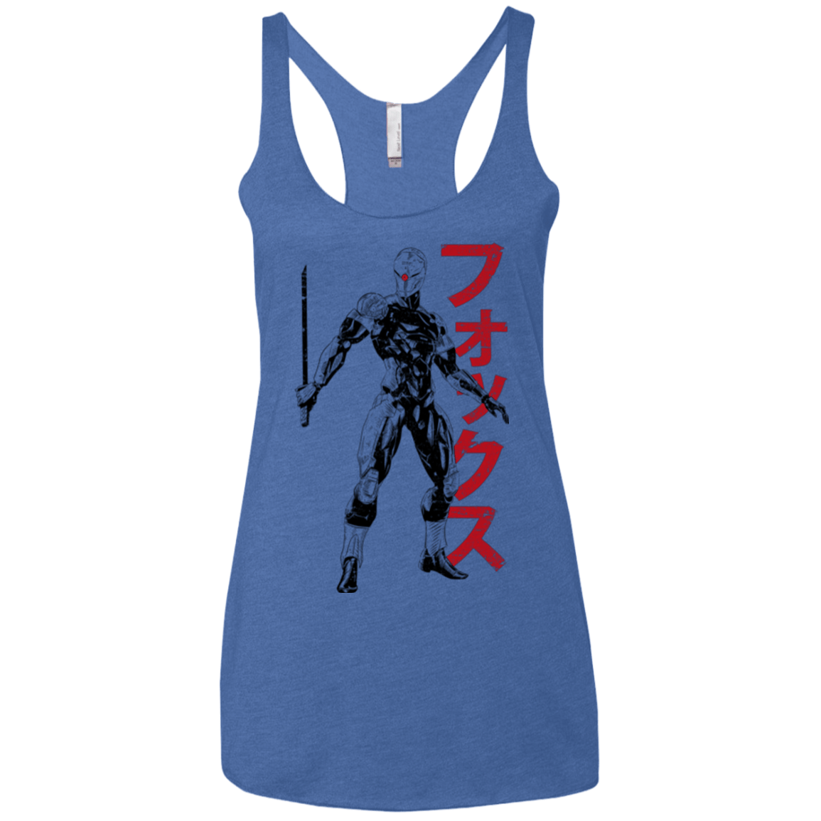 Gray Fox Women's Triblend Racerback Tank
