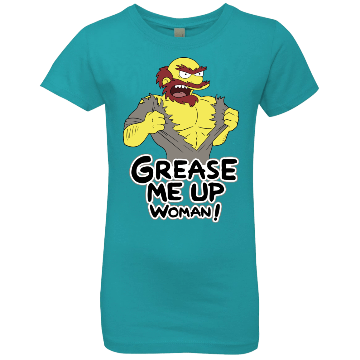 T-Shirts Tahiti Blue / YXS Grease Me Up Girls Premium T-Shirt