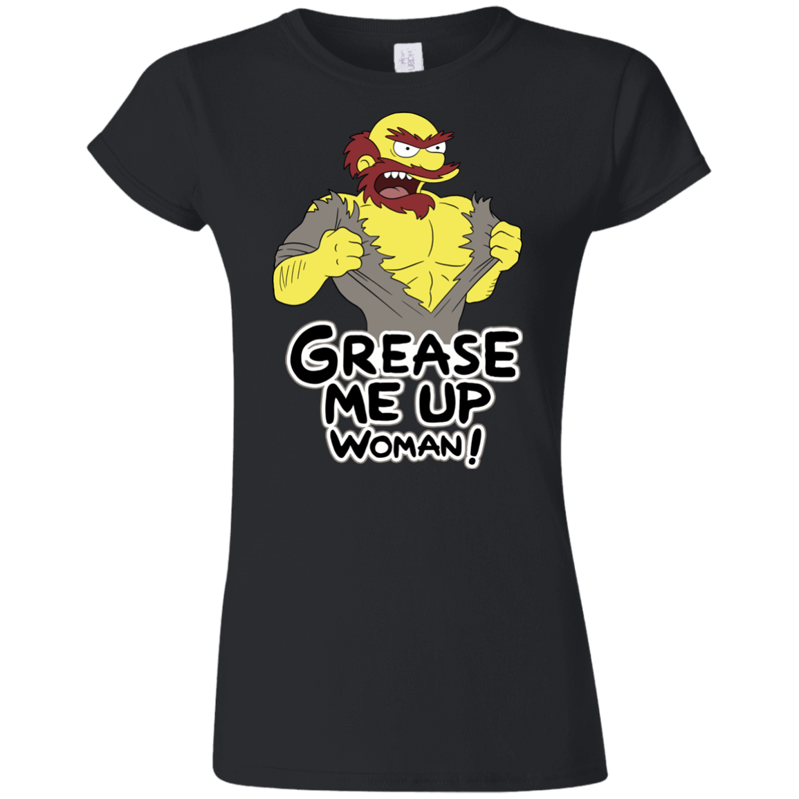 T-Shirts Black / S Grease Me Up Junior Slimmer-Fit T-Shirt