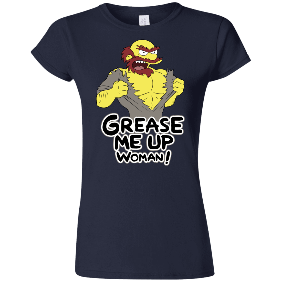 T-Shirts Navy / S Grease Me Up Junior Slimmer-Fit T-Shirt